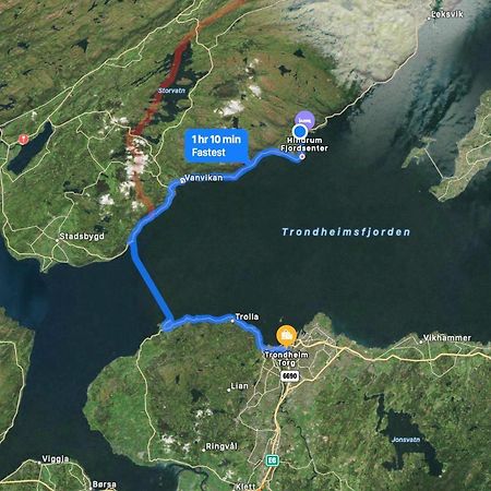 Hindrum Fjordsenter Vannvikan Bagian luar foto